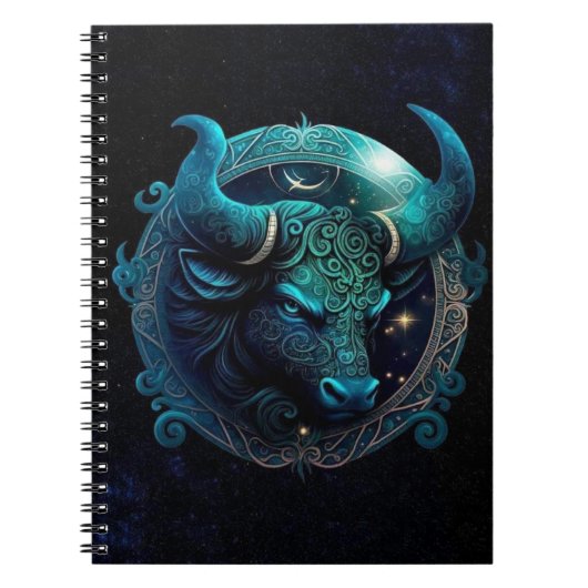 Carnet spiral Taurus Zodiac (Devant)