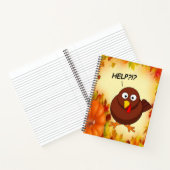 Carnet Spiral Thanksgiving (Intérieur)