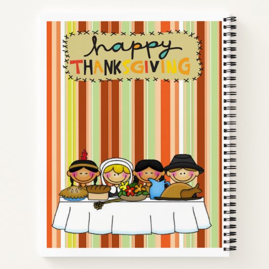 Carnet Spiral Thanksgiving (Dos)