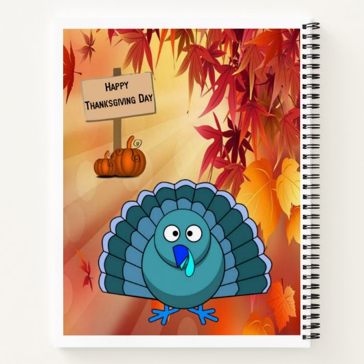 Carnet Spiral Thanksgiving (Dos)