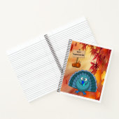 Carnet Spiral Thanksgiving (Intérieur)
