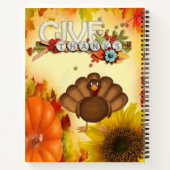 Carnet Spiral Thanksgiving (Dos)