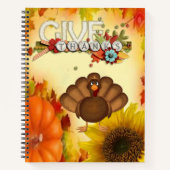 Carnet Spiral Thanksgiving (Devant)