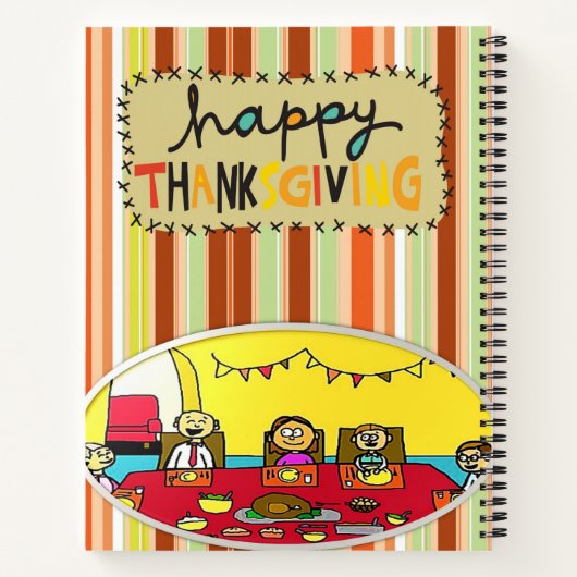 Carnet Spiral Thanksgiving (Dos)