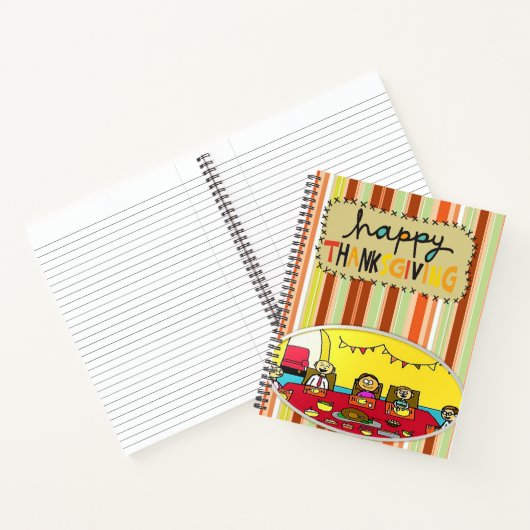 Carnet Spiral Thanksgiving (Intérieur)