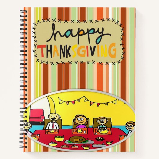 Carnet Spiral Thanksgiving (Devant)