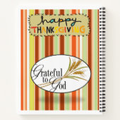 Carnet Spiral Thanksgiving (Dos)