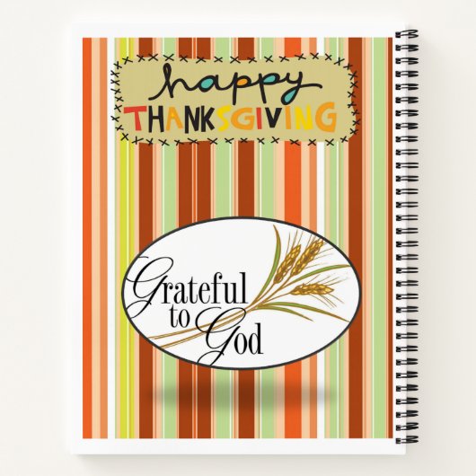 Carnet Spiral Thanksgiving (Dos)