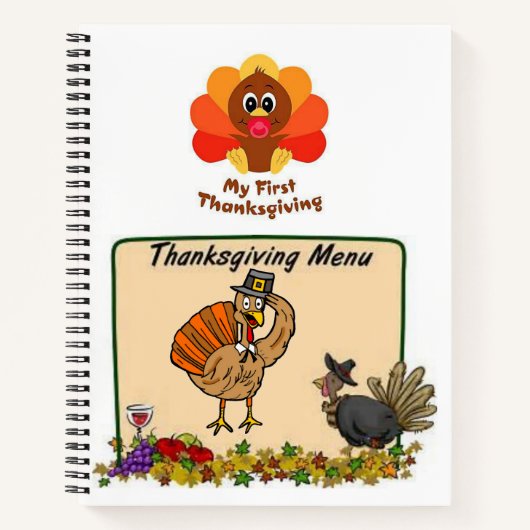 Carnet Spiral Thanksgiving (Devant)
