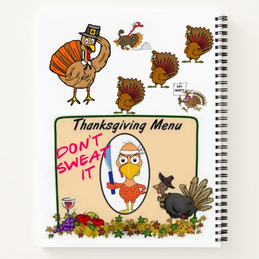 Carnet Spiral Thanksgiving (Dos)