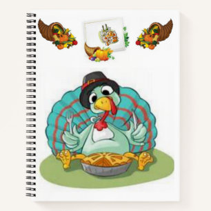 Carnet Spiral Thanksgiving