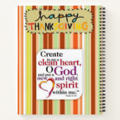 Carnet Spiral Thanksgiving (Dos)