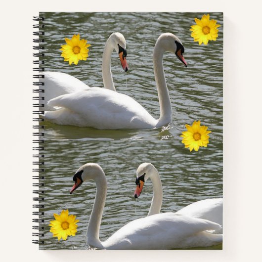 Carnet spiral tournesol (Devant)