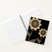 Carnet spiral tournesol (Intérieur)
