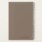 Carnet Spiral Traditionnel Recette Arbre Familiale (Verso)