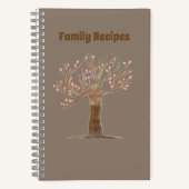 Carnet Spiral Traditionnel Recette Arbre Familiale (Recto)