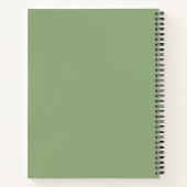 Carnet Spiral Vert (Dos)