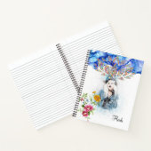 Carnet Spiral Victorian femme Floral (Intérieur)