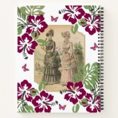 Carnet spiral Victorian Femmes Floral (Dos)