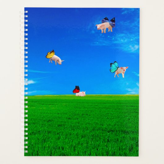 Carnet Spiral Volant Pigs (Devant)