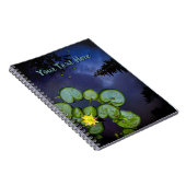 carnet Spiral "Water Lily" (Côté Droit)