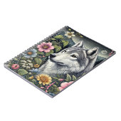 Carnet spiral Wolf Woodland | Thème Wolf (Côté gauche)