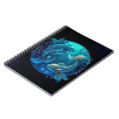 Carnet spiral Zodiac Pisces (Côté gauche)
