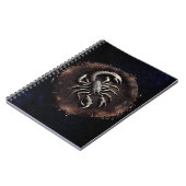 Carnet spiral Zodiac Scorpio (Côté gauche)