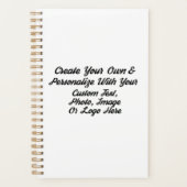 Carnet spirale 5,5 X 8,5 Planneur en plastique lam (Devant)