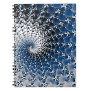 Carnet Spirale bleue