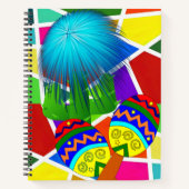 Carnet spirale Cactus mexicain (Devant)