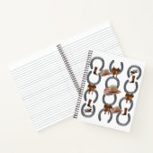 Carnet spirale Cheval Chaussure Selle (Intérieur)