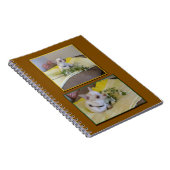 Carnet spiralé Chihuahua Fleur (Côté Droit)