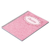 Carnet spirale coeur et amour (Côté gauche)