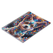 Carnet spirale cristal chien (Côté gauche)