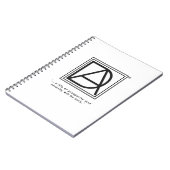 Carnet spiralé D.A. (Côté gauche)