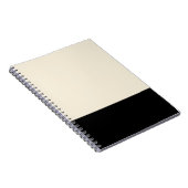 Carnet spirale de bloc de couleur (Côté Droit)