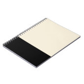 Carnet spirale de bloc de couleur (Côté gauche)