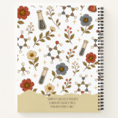 Carnet Spirale de Chimie Florale Esthétique (Dos)