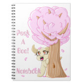 Carnet Spirale de chiot Peek-A-Boo (Devant)