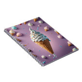 Carnet spirale de crème glacée (Côté Droit)