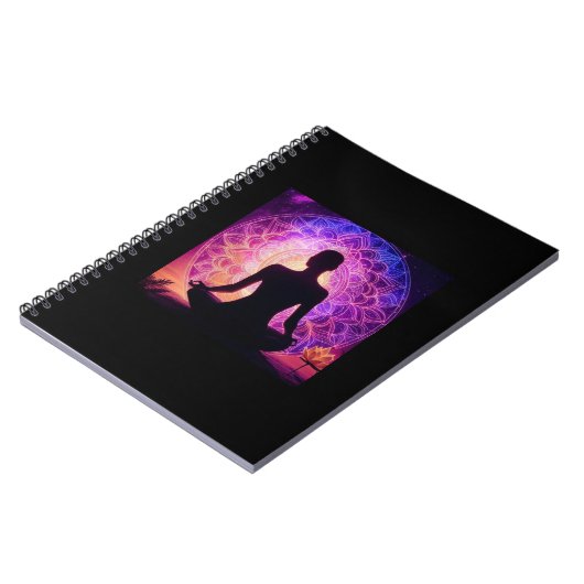 Carnet Spirale de Mandala méditative (Côté gauche)