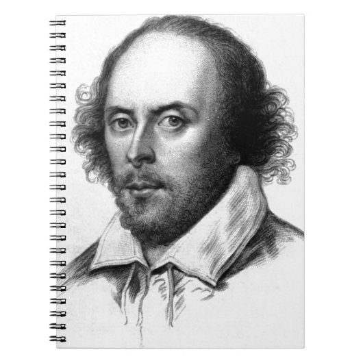 Carnet Spirale de Shakespeare (Devant)