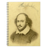 Carnet Spirale de Shakespeare (Devant)