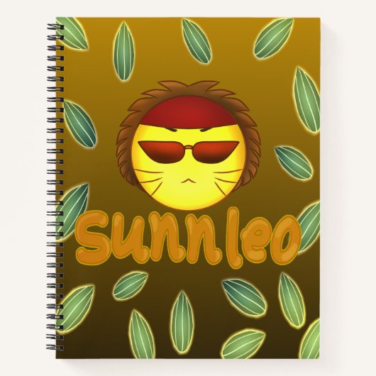 Carnet spiralé de Sunnleo (Devant)