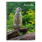 Carnet spiralé de suricate (Devant)