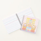 Carnet spirale de thé au miel sucré Gummi (Intérieur)