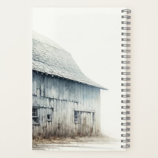 Carnet spirale de vache à vapeur (Verso)