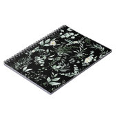 Carnet Spirale de verdure élégante (Côté gauche)