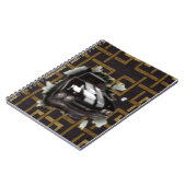 Carnet spirale de voiture musculaire (Côté gauche)